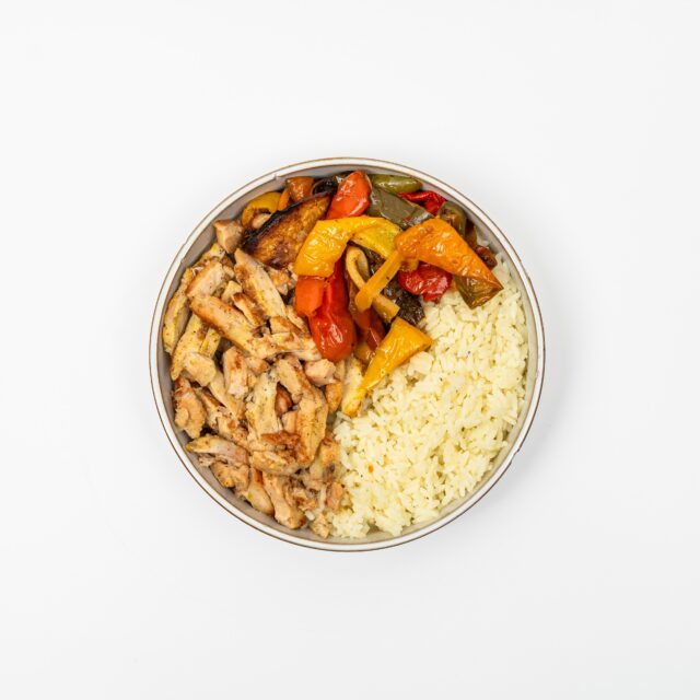 Chicken Fillet Rice Box Meal Chicken Fillet Rice & Veggies - Healthier Bakery